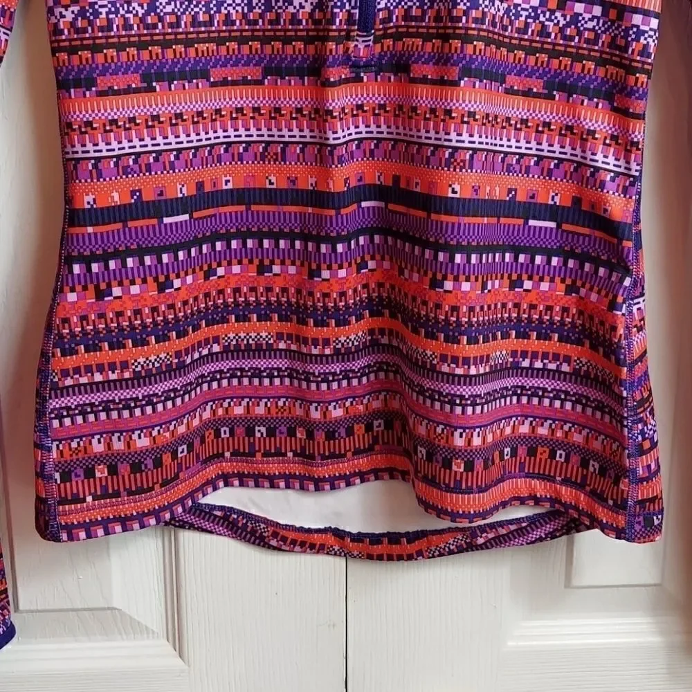 Nike Pro Hyperwarm 8 Bit Half Zip Pullover Sz S